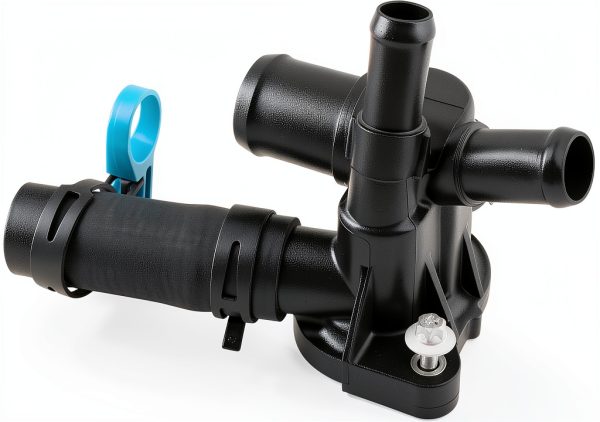 Engine Coolant Water Outlet BOXI Thermostat Sensor-4