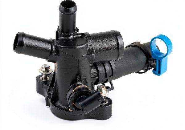 Engine Coolant Water Outlet BOXI Thermostat Sensor-1