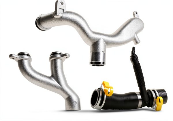 AULINK Aluminum Water Outlet Pipe for Land Rover-3