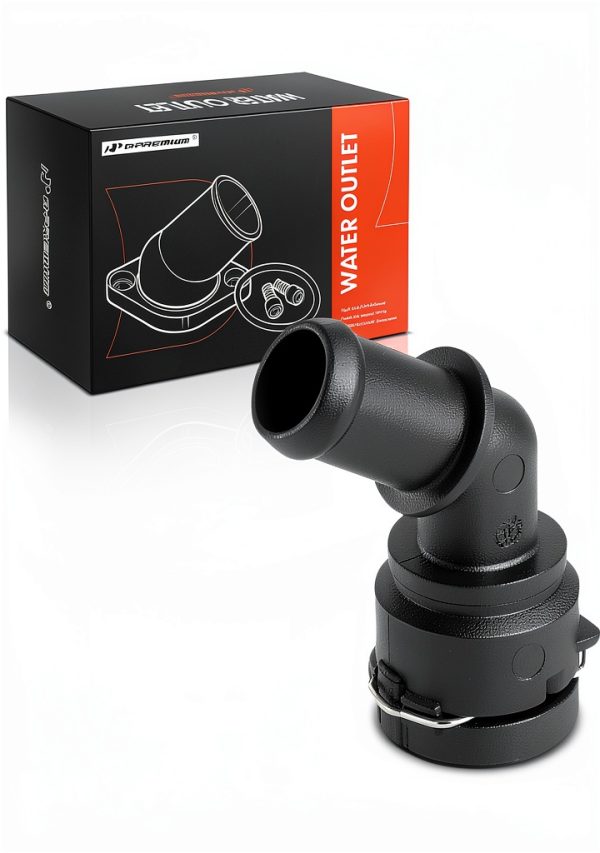 A-Premium Engine Thermostat Housing Water Outlet-0