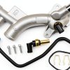 Aluminum Water Outlet AUTOBABA Thermostat Part-0