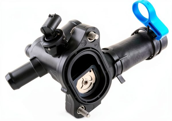 Engine Coolant Water Outlet BOXI Thermostat Sensor-6
