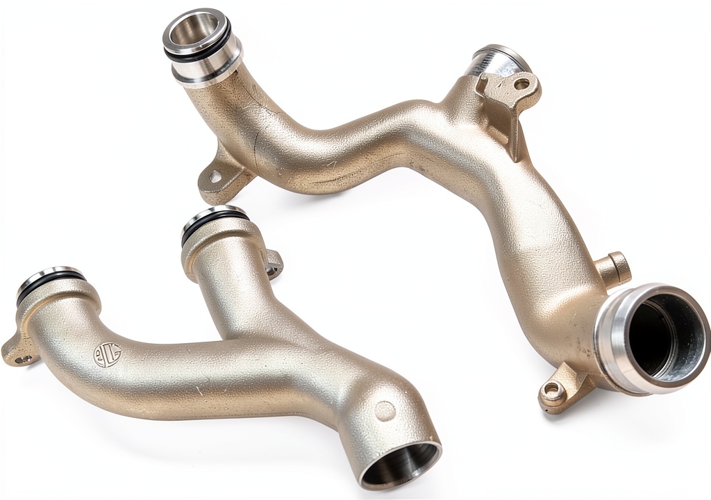 X AUTOHAUX aluminum water pipe