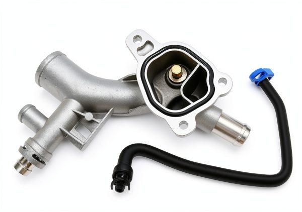 Aluminum Water Outlet AUTOBABA Thermostat Part-6