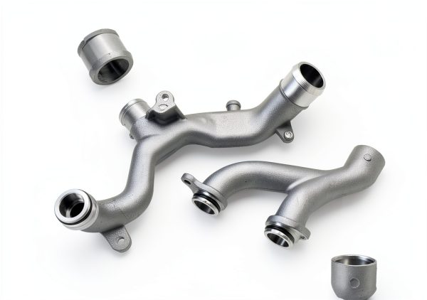 X AUTOHAUX Aluminum Engine Thermostat Water Outlet-6