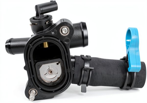 Engine Coolant Water Outlet BOXI Thermostat Sensor-2