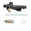Water Outlet Connect Adapter GXARTS Titanium-4