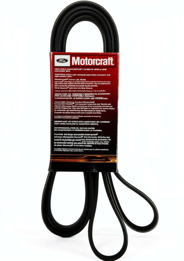 Motorcraft Drive Belt JK61033 Machined Exterior Auto Replacement Belt-1