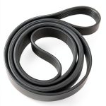 Engine Serpentine Drive Belt 56992RNAA03 Fit for Honda Civic L4 1.8L 2006 2007 2008 2009 2010 2011, Replacement K070852 56992RNAA04, Automotive V-Ribbed Belt, Black-0