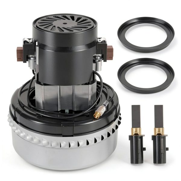 120V 2-Stage Vacuum Motor by Rendrox for Commercial Cleaners-0