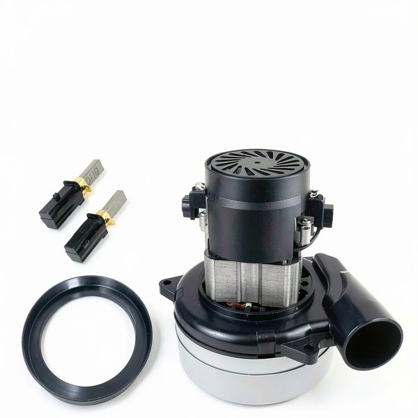 Upgraded 116472-13, 116472-00 120V Vacuum Motor, 2 Stage/ 112CFM / 1300W / 120V / 5.7 Inch, Includes Motor Gasket/2 Additional Pair, Replacement for Beam Vacuflo AirVac AstroVac Central Vacuum-5