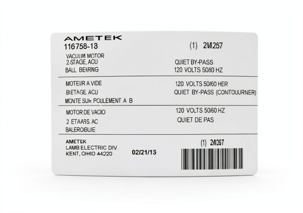 T48576 Vacuum Motor for Dust Collectors, Replacement Part Compatible-4