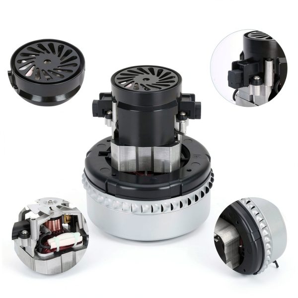 Vacuum Motor MARGAR 116336-01 2 Stage Blower Plastic Housing-4