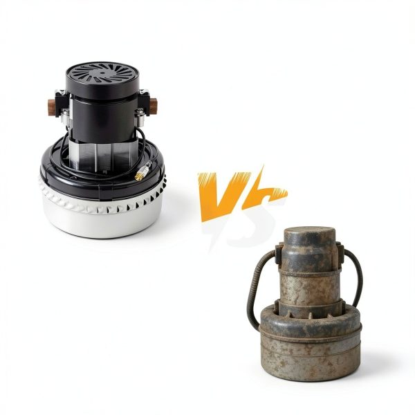120V 2-Stage Vacuum Motor by Rendrox for Commercial Cleaners-3