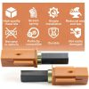 2 Pack Carbon Brushes 3339211 for Ametek Lamb Motor Metro AF3 B3 MB3-5